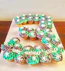 Sculpted Cupcake Array