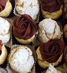 Mini Éclairs and Cream Puffs