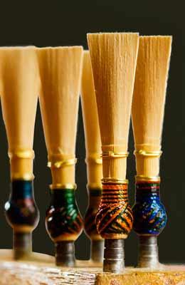 Handmade bassoon reeds